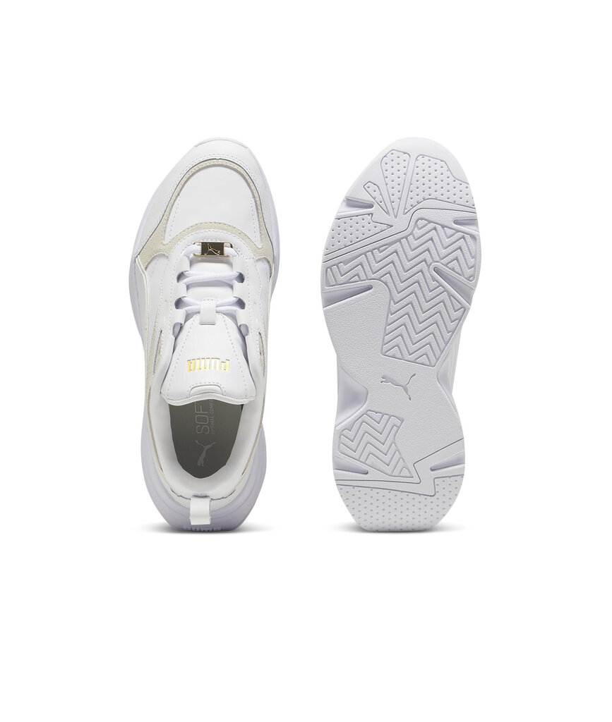 Puma Naisten Kengät Cassia Lux White 397837 01 397837 01/7.5 hinta ja tiedot | Miesten urheilu- ja vapaa-ajan kengät | hobbyhall.fi