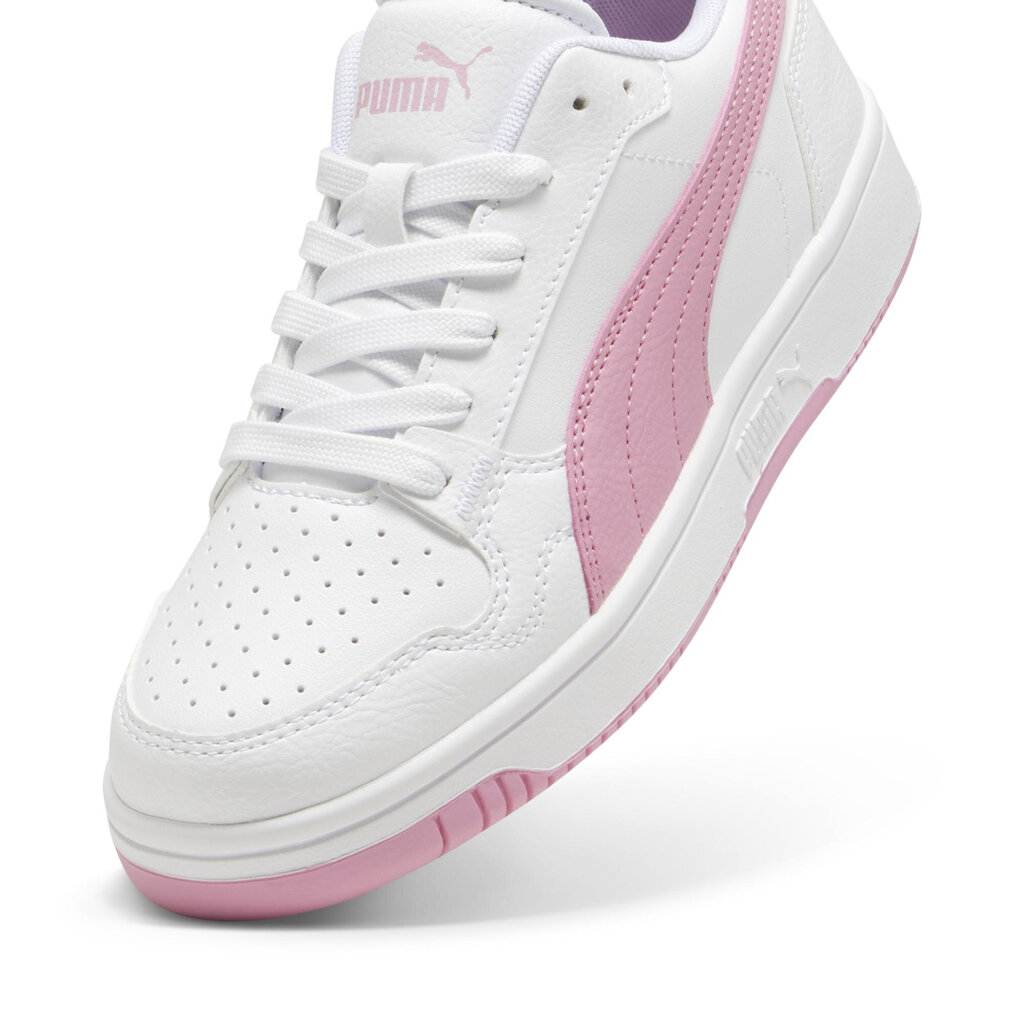 Puma Jalkineet Teini-ikäisille Reb-L Jr White Pink 398993 09 398993 09/6 hinta ja tiedot | Miesten urheilu- ja vapaa-ajan kengät | hobbyhall.fi