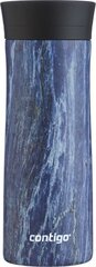 Lämpökuki Contigo Pinnacle Couture 420 ml lämpömuki - Blue Slate, 2106511 hinta ja tiedot | Termoskannut ja termosmukit | hobbyhall.fi