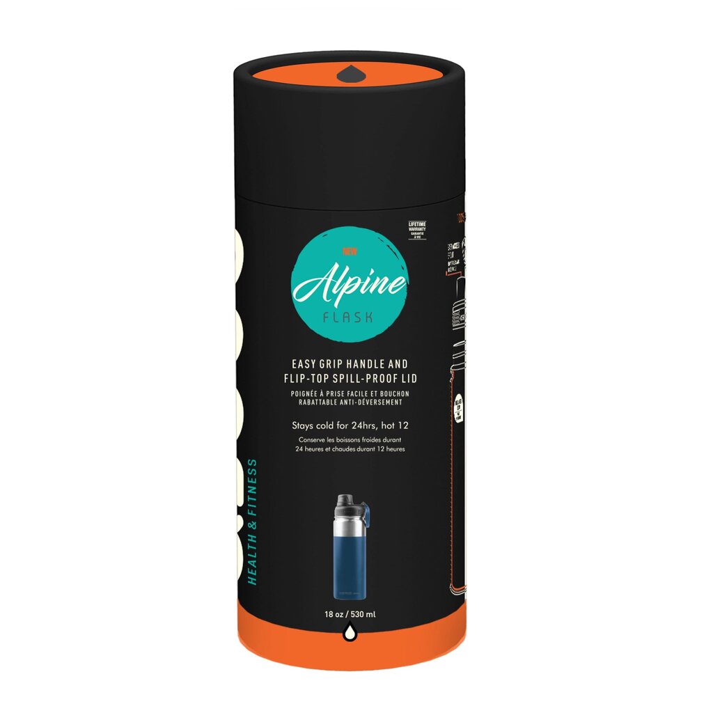 Lämpökuki, Asobu Alpine Flask, 530 ml, vihreä hinta ja tiedot | Termoskannut ja termosmukit | hobbyhall.fi