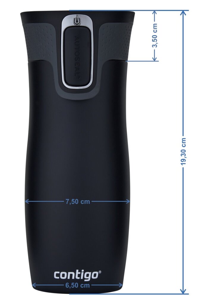 Contigo West Loop lämpömuki, 470 ml hinta ja tiedot | Termoskannut ja termosmukit | hobbyhall.fi