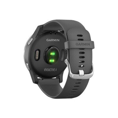 Garmin vívoActive 4 GPS-urheilukello, hopea: 010-02174-03 hinta ja tiedot | Älykellot | hobbyhall.fi