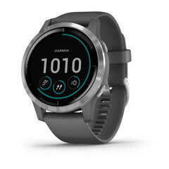 Garmin vívoActive 4 GPS-urheilukello, hopea: 010-02174-03 hinta ja tiedot | Älykellot | hobbyhall.fi