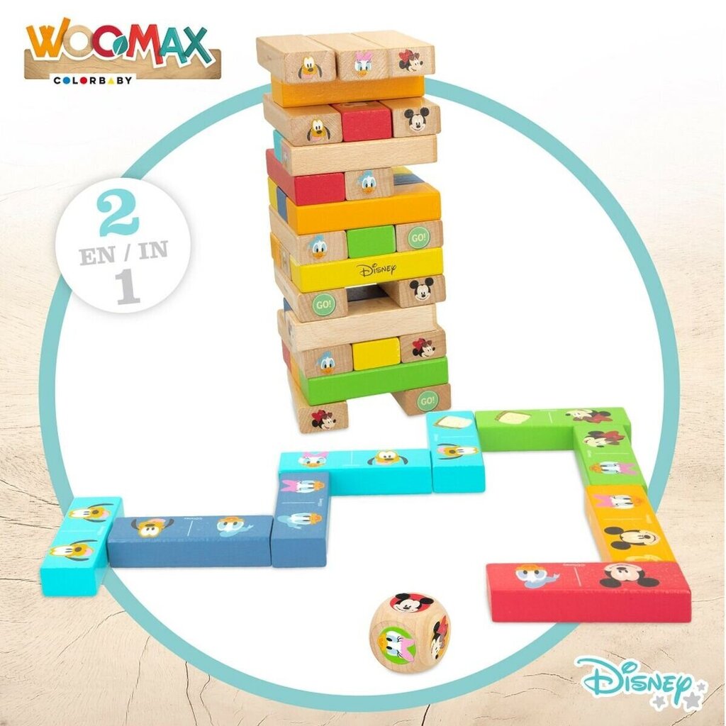 Domino Disney WooMax, 6 kpl. hinta ja tiedot | Lautapelit ja älypelit | hobbyhall.fi