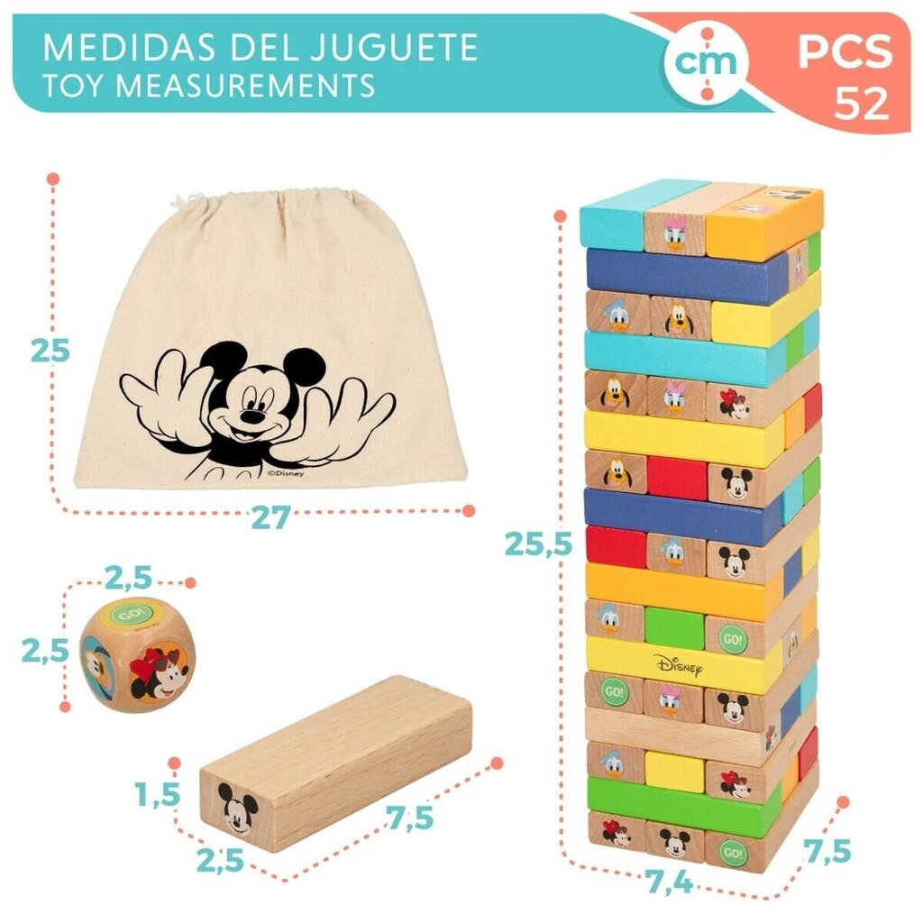 Domino Disney WooMax, 6 kpl. hinta ja tiedot | Lautapelit ja älypelit | hobbyhall.fi