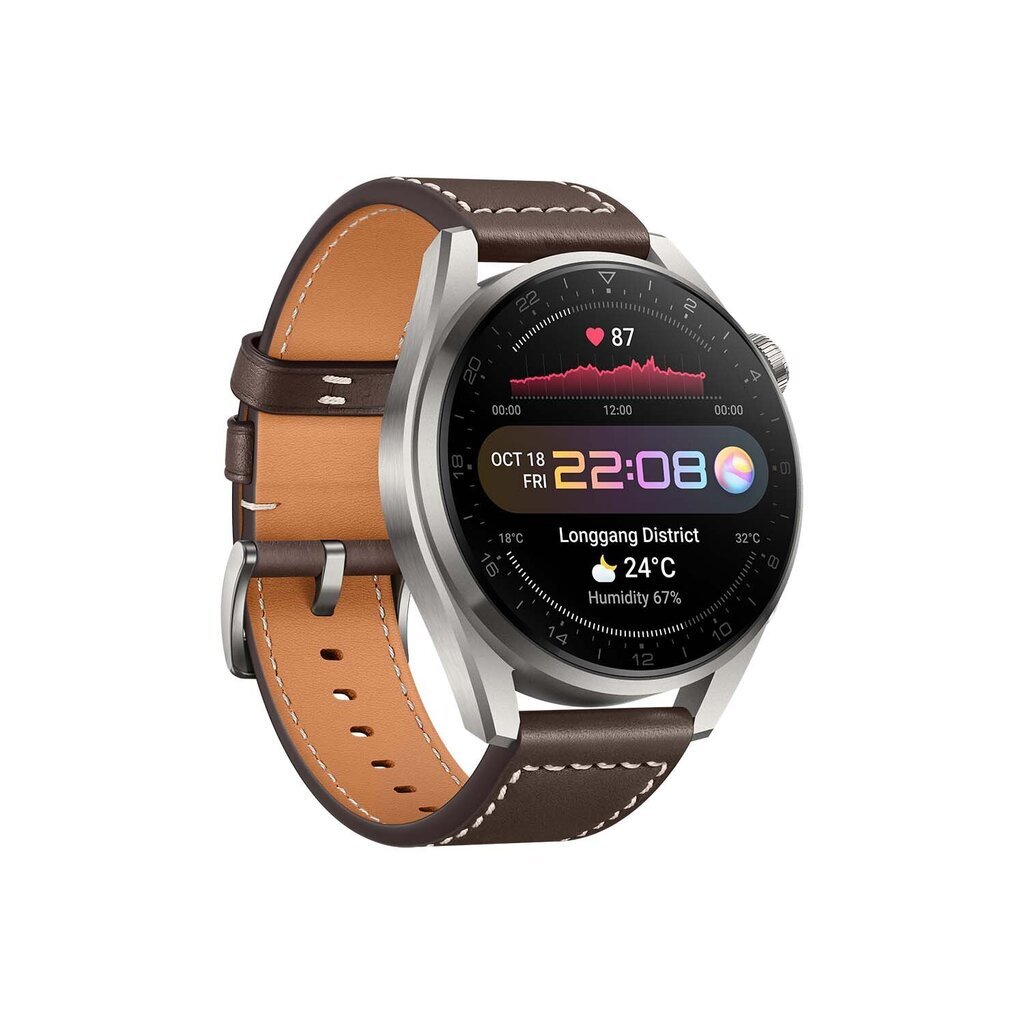 Huawei Watch 3 Pro Classic Titanium Gray 55026781 hinta ja tiedot | Älykellot | hobbyhall.fi