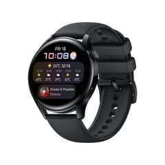 Huawei Watch 3 LTE älykello - musta hinta ja tiedot | Huawei Puhelimet, älylaitteet ja kamerat | hobbyhall.fi