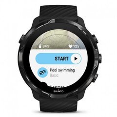 Suunto 7 multisport GPS urheilukello, musta : SS050378000 hinta ja tiedot | Älykellot | hobbyhall.fi