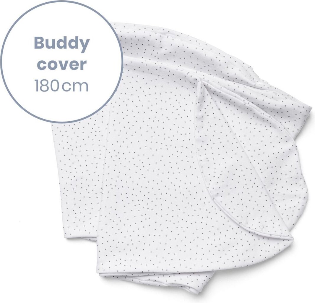 Imetystyynyn päällinen Doomoo Buddy Silver Dots, 180 cm hinta ja tiedot | Imetystyynyt | hobbyhall.fi