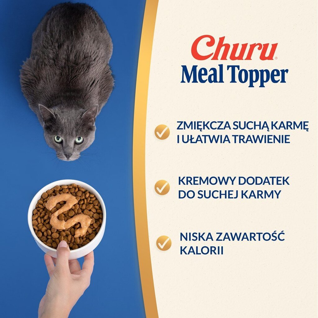 Inaba Churu Meal Topper kanalla, 4x14 g hinta ja tiedot | Kissan herkut | hobbyhall.fi