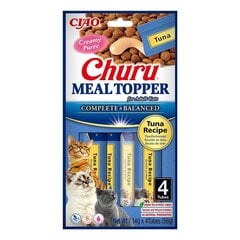 Inaba Churu Meal Topper tonnikalaa, 4x14 g hinta ja tiedot | Kissan herkut | hobbyhall.fi