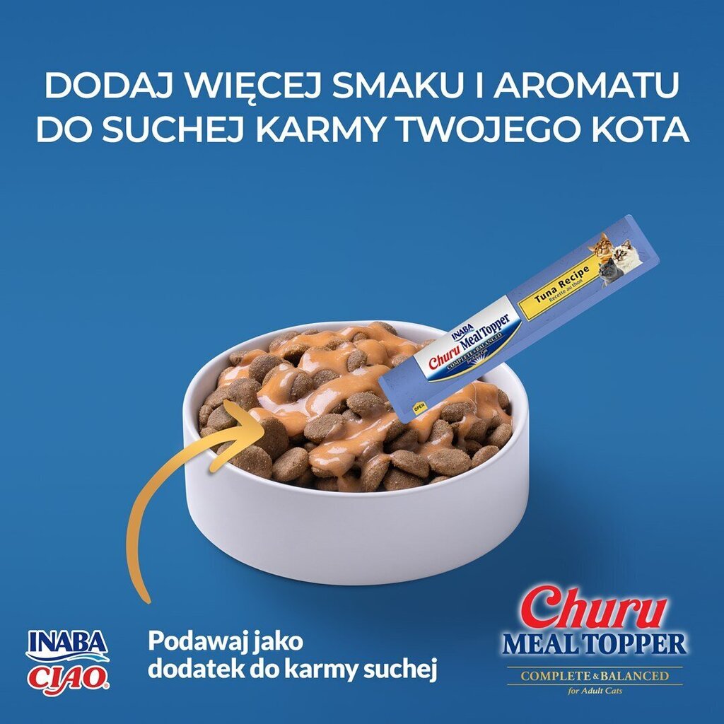 Inaba Churu Meal Topper tonnikalaa, 4x14 g hinta ja tiedot | Kissan herkut | hobbyhall.fi