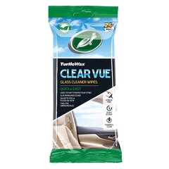 Kosteuspyyhkeet lasipinnoille Turtle Wax Clear Vue, 24 kpl. hinta ja tiedot | Autokemikaalit | hobbyhall.fi