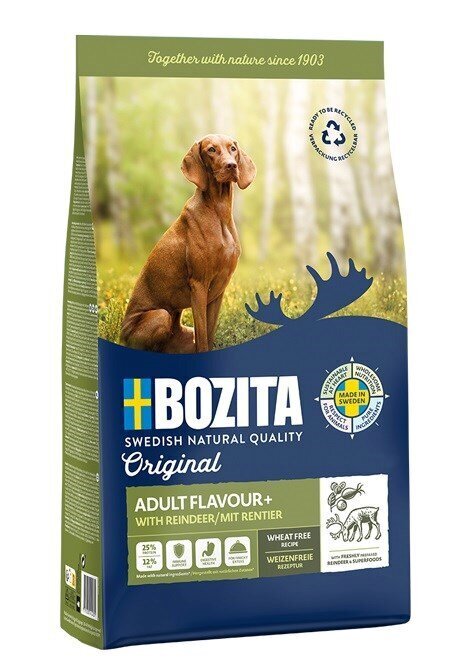 Bozita Original koiranruoka Adult Flavour Plus WF, 12kg hinta ja tiedot | Koiran kuivaruoka | hobbyhall.fi