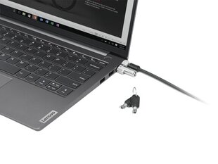 Lenovo MasterKey Kaapelilukko Lenovo NanoSaverilta 1,8 m hinta ja tiedot | Kannettavien tietokoneiden lisätarvikkeet | hobbyhall.fi