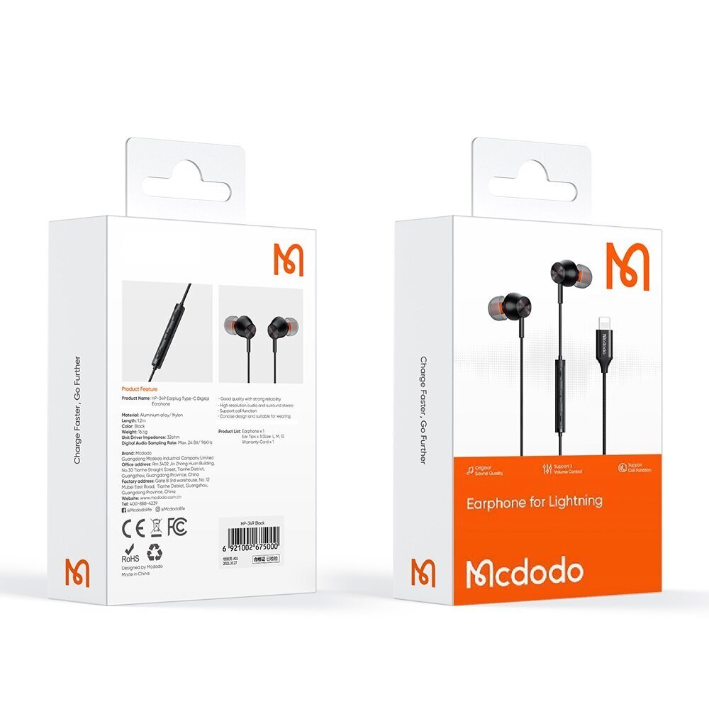 McDodd kuulokkeet hinta ja tiedot | Kuulokkeet | hobbyhall.fi