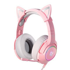 Onikuma K9 Pink RGB hinta ja tiedot | Kuulokkeet | hobbyhall.fi