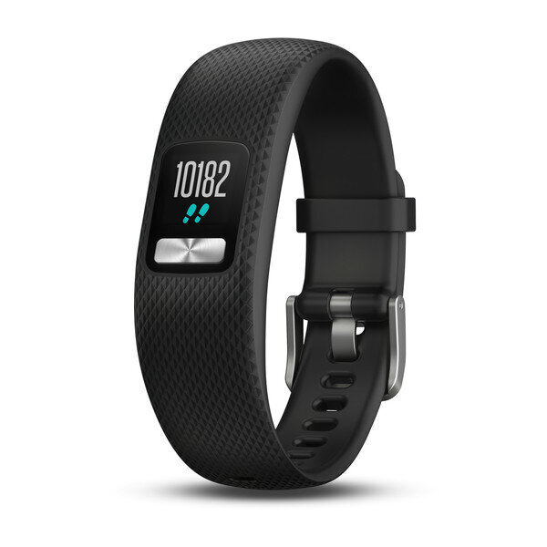 Garmin -aktiivisuusranneke vivofit 4 (S/M), musta, 010-01847-10 hinta ja tiedot | Aktiivisuusrannekkeet | hobbyhall.fi