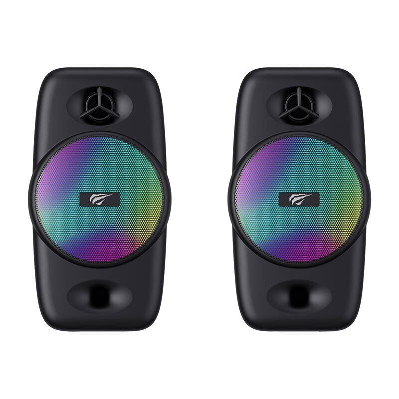 Tietokonekaiuttimet Havit SK213 2.0 Bluetooth RGB hinta ja tiedot | Kaiuttimet | hobbyhall.fi