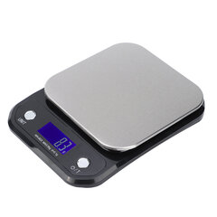 WH-B23 5 kg / 0,1 g LCD Mini Elektroninen Keittiö Kannettava Ruoanlaitto Leivontaruoka Vaaka Painonmittaus VaakaMusta 5kg/0,1g hinta ja tiedot | Keittiövaa'at | hobbyhall.fi