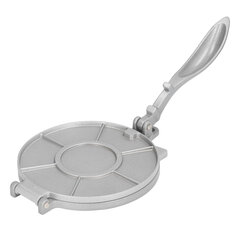 Tortilla Press 7,7 tuuman ruosteenkestävä alumiiniseos hopea Heavy Duty Quesadilla Maker kotimaista pastaliikkeille hinta ja tiedot | Keittiövälineet | hobbyhall.fi