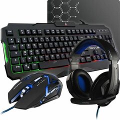 G-Lab Combo Argon Azerty FR hinta ja tiedot | Näppäimistöt | hobbyhall.fi