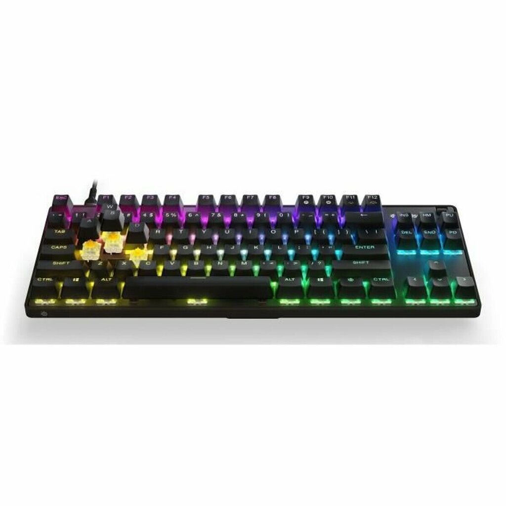 Pelinäppäimistö SteelSeries Apex 9 TKL AZERTY hinta ja tiedot | Näppäimistöt | hobbyhall.fi