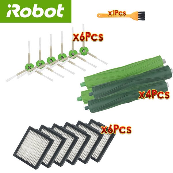 iRobot Roomba i7 I3 J7 Plus E5 E6 varaosat robottipölynimuri Hepa Filter Harja Rullalakaisu varaosat