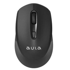 Aula AM205 2.4G langaton hiiri 4 näppäimellä (800-1600dpi) Musta hinta ja tiedot | Hiiret | hobbyhall.fi