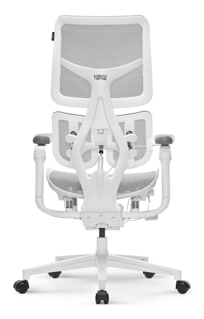 YUMISU 1010 ERGO WHITE -työtuoli, valkoinen, ergonominen, säädettävä hinta ja tiedot | Toimistotuolit | hobbyhall.fi