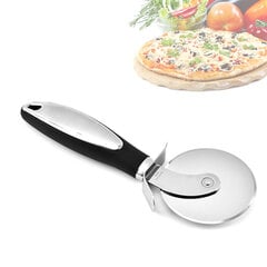 Ruostumattomasta teräksestä valmistettu pizzaleikkuri, keittiön pizzaleikkuri liukumattomalla kahvalla hinta ja tiedot | Keittiövälineet | hobbyhall.fi