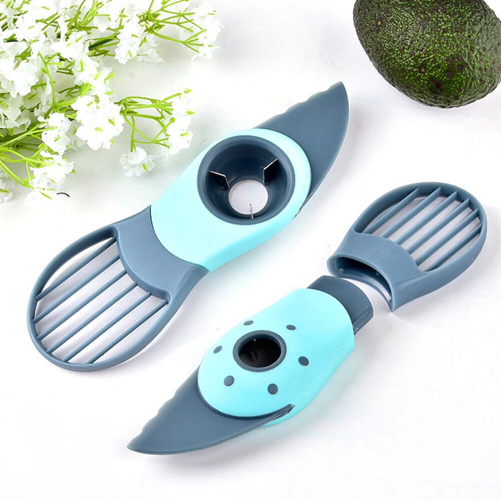 3 in 1 Avocado raastin Shea Corer Hedelmäleikkuri Keittiön vihannestyökalut hinta ja tiedot | Keittiövälineet | hobbyhall.fi