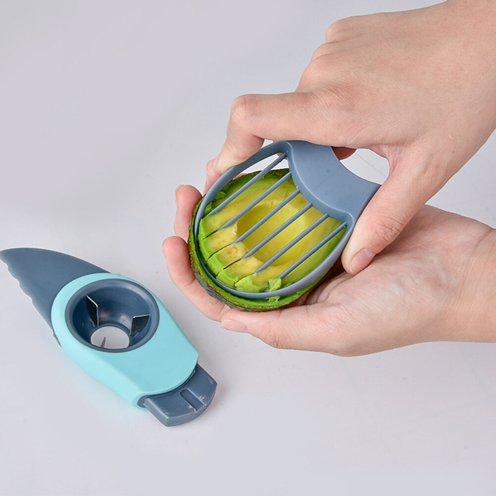 3 in 1 Avocado raastin Shea Corer Hedelmäleikkuri Keittiön vihannestyökalut hinta ja tiedot | Keittiövälineet | hobbyhall.fi