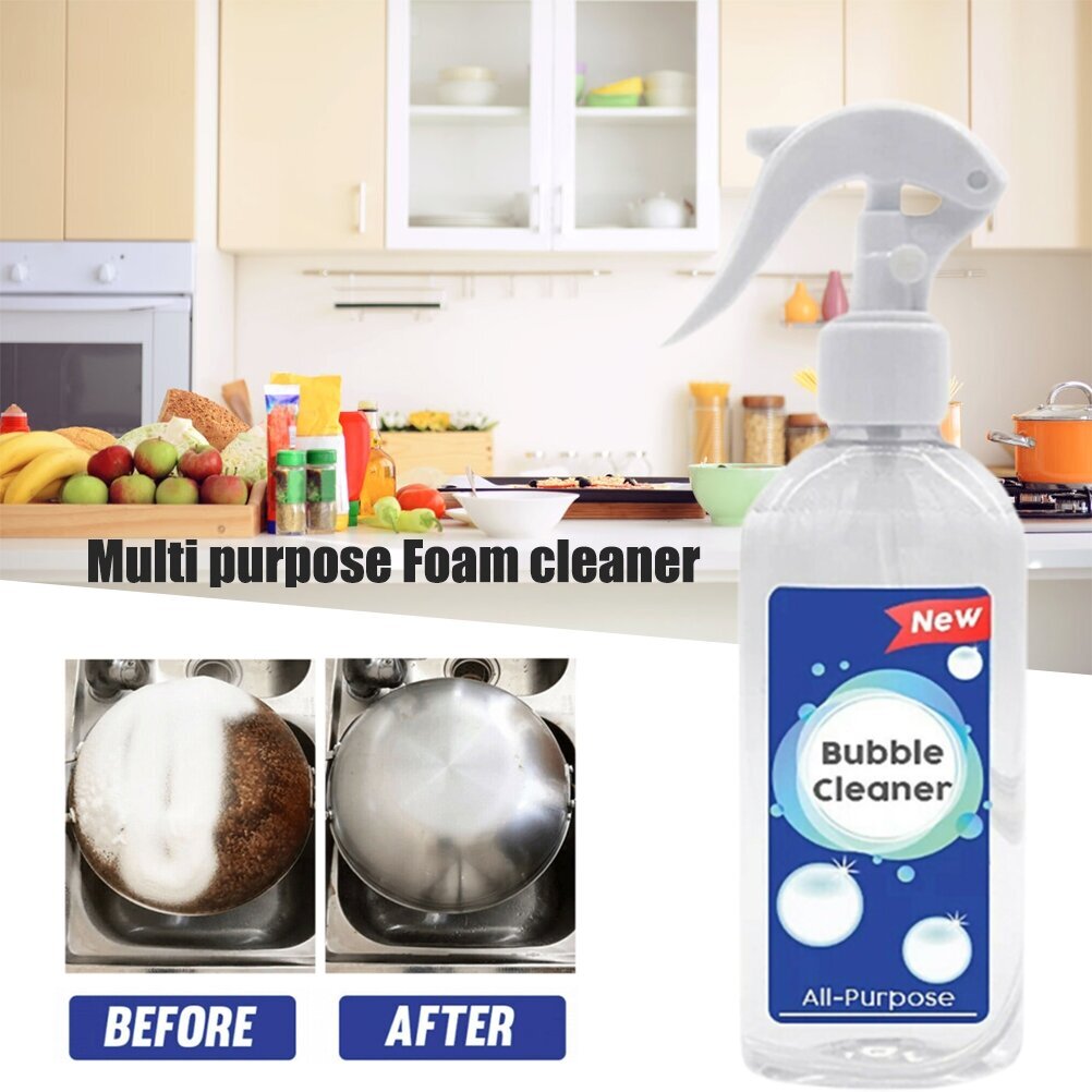 Cleaning Bubble Spray Kitchen Grease Cleaner Monitoiminen ruosteenpoistoaine, mousse Cleaner hinta ja tiedot | Keittiövälineet | hobbyhall.fi