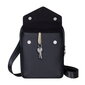 RivaCase Canvas Crossbody Case 11", musta hinta ja tiedot | Tietokonelaukut | hobbyhall.fi