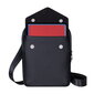 RivaCase Canvas Crossbody Case 11", musta hinta ja tiedot | Tietokonelaukut | hobbyhall.fi