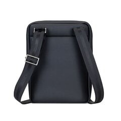 RivaCase Canvas Crossbody Case 11", musta hinta ja tiedot | Tietokonelaukut | hobbyhall.fi