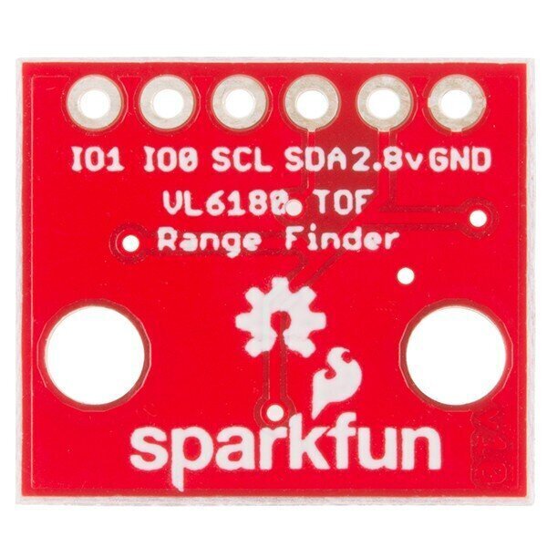 Etäisyys- ja valoanturi eletunnistuksella, VL6180, I2C, SparkFun SEN-12784 hinta ja tiedot | Mikrokontrollerit | hobbyhall.fi