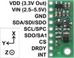 LIS3MDL 3-akselinen digitaalinen magnetometri hinta ja tiedot | Mikrokontrollerit | hobbyhall.fi