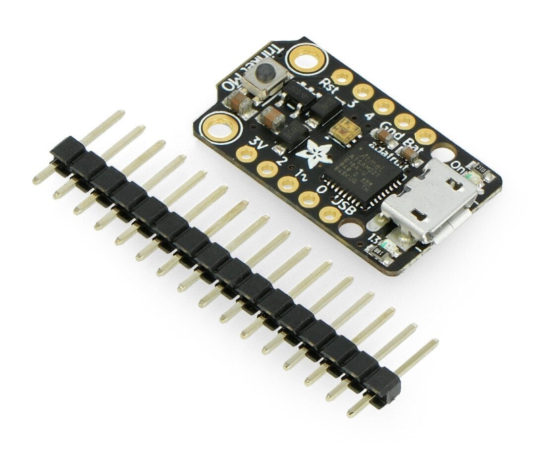 Trinket M0 mikro-ohjain, CircuitPython ja Arduino IDE, Adafruit 3500 hinta ja tiedot | Mikrokontrollerit | hobbyhall.fi