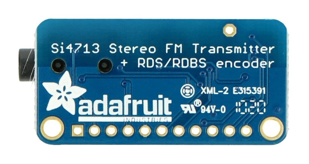 Si4713, FM-stereoradiolähetin RDS/RBDS:llä, Adafruit 1958 hinta ja tiedot | Mikrokontrollerit | hobbyhall.fi