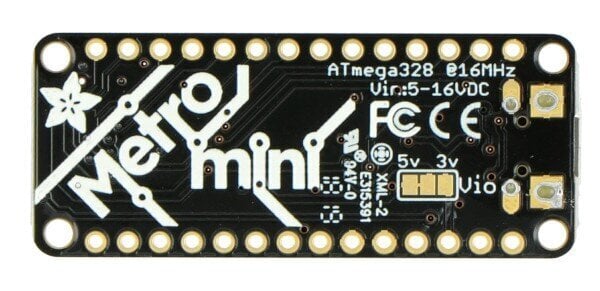 Metro Mini 328-5V / 16MHz hinta ja tiedot | Mikrokontrollerit | hobbyhall.fi