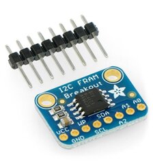 MB85RC256V, 256Kb / 32KB FRAM haihtuva I2C-muisti, Adafruit 1895 hinta ja tiedot | Mikrokontrollerit | hobbyhall.fi