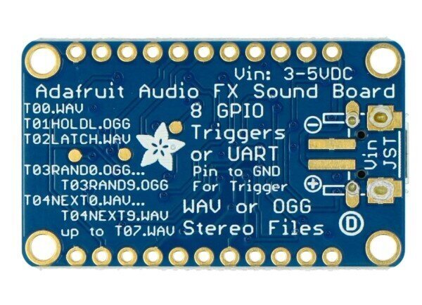 Audio FX Mini Sound Board, WAV / OGG 2MB soitin, Adafruit 2342 hinta ja tiedot | Mikrokontrollerit | hobbyhall.fi