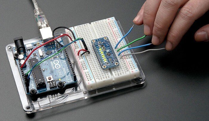 CAP1188 I2C/SPI-anturimoduuli, 8 painiketta, Adafruit 1602 hinta ja tiedot | Mikrokontrollerit | hobbyhall.fi