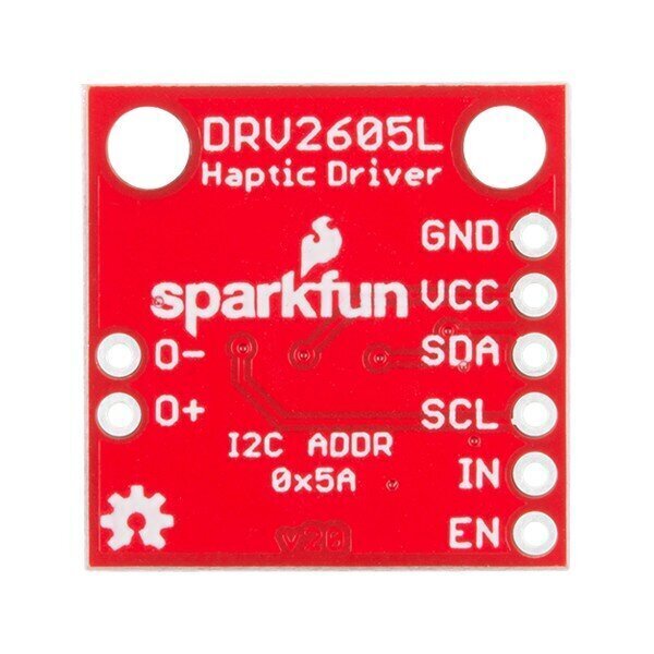 SparkFun ROB-14538 Haptinen moottoriohjain DRV2605L hinta ja tiedot | Mikrokontrollerit | hobbyhall.fi