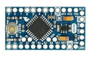 Arduino Pro Mini 328 -moduuli, 5V / 16MHz, SparkFun DEV-11113 hinta ja tiedot | Mikrokontrollerit | hobbyhall.fi