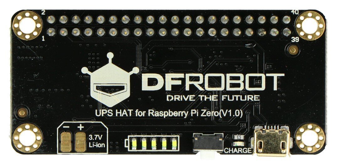 UPS Hat -lisäosa Raspberry Pi Zerolle, DFRobot DFR0528 hinta ja tiedot | Mikrokontrollerit | hobbyhall.fi