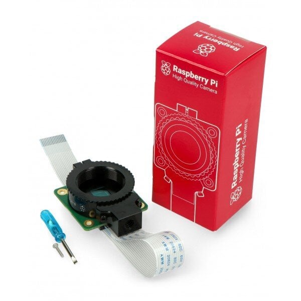 Raspberry Pi -kamera HQ IMX477R 12.3MPx hinta ja tiedot | Mikrokontrollerit | hobbyhall.fi