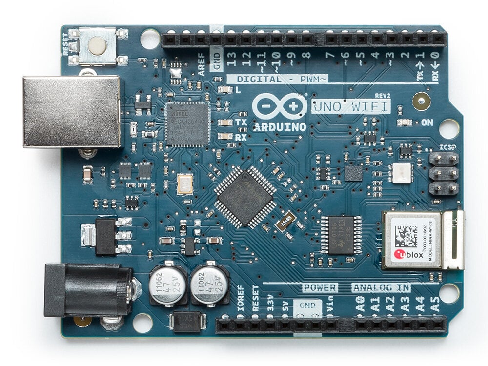 Arduino Uno WiFi Rev2 hinta ja tiedot | Mikrokontrollerit | hobbyhall.fi